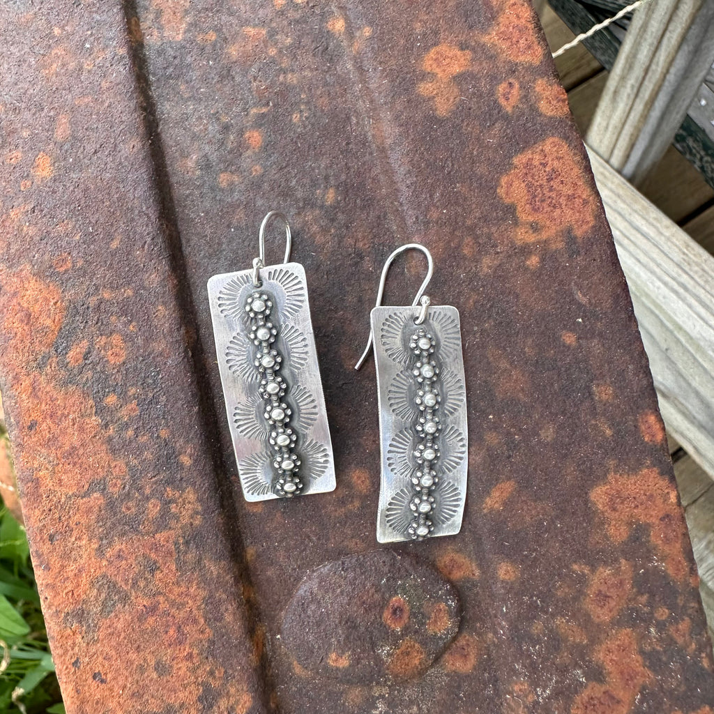 Stamped Earrings