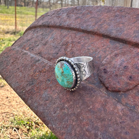 Turquoise Ring {8.5}